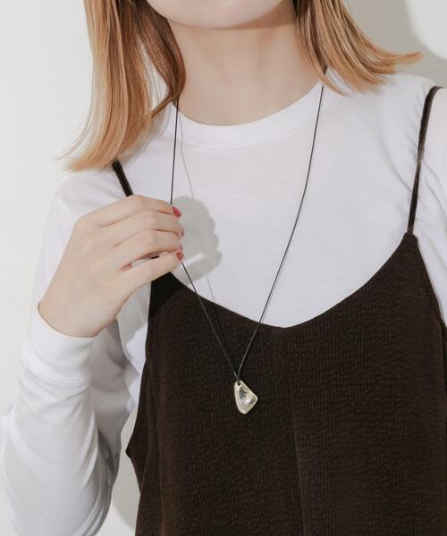 SMELLY（スメリー）の「ニュアンスメタルトップコードネックレス（ネックレス・レディース・ゴールド系その他・-）」の6枚目の写真