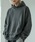 ARULE�i�A���[���j�́uA'GEM/9 × .kom �wARULE/�A���[���xLayered Rib Design Hoodie /���C���[�h���u �f�U�C���t�[�f�B�[�i�p�[�J�[�j�v�b�`���R�[���O���[