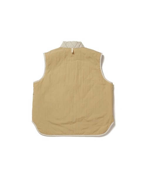 時計じかけのアーガイルキルティングベスト（ダウンベスト）｜PAMM