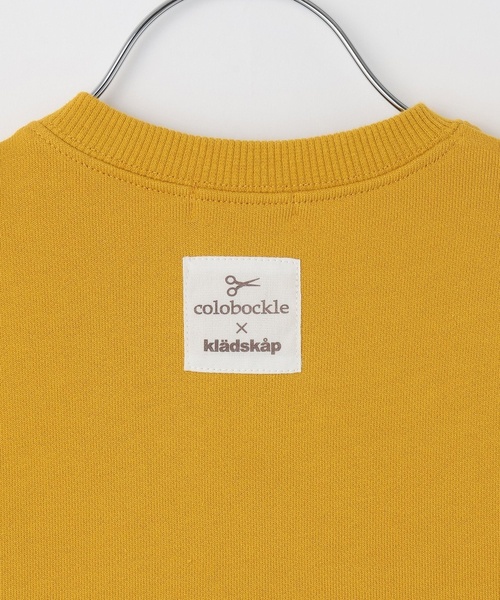 kladskap（クレードスコープ）の「【コロボックル】雪山アニマルトレーナー（スウェット・キッズ・マスタード/ブルー・80ｃｍ/100cm/110cm/120cm/90cm）」の7枚目の写真