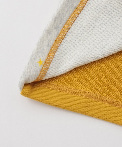 kladskap（クレードスコープ）の「【コロボックル】雪山アニマルトレーナー（スウェット・キッズ・マスタード/ブルー・80ｃｍ/100cm/110cm/120cm/90cm）」の8枚目の写真