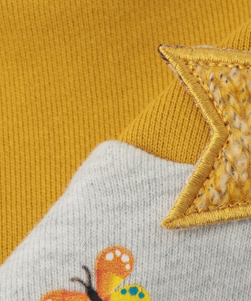 kladskap（クレードスコープ）の「【コロボックル】雪山アニマルトレーナー（スウェット・キッズ・マスタード/ブルー・80ｃｍ/100cm/110cm/120cm/90cm）」の9枚目の写真