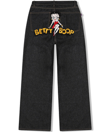 LAUGHER（ラファー）の「CARGO DENIM Pants - DEEP BLUE（デニムパンツ）」