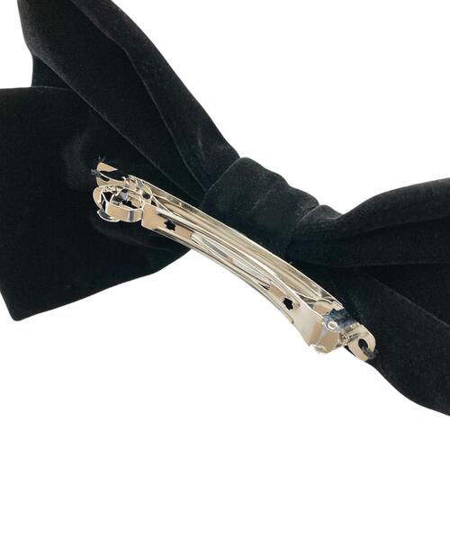 WILLSELECTION（ウィルセレクション）の「ロゴベロアリボンバレッタ（その他ヘアアクセサリー・レディース・ボルドー/ブラック・FREE）」の9枚目の写真