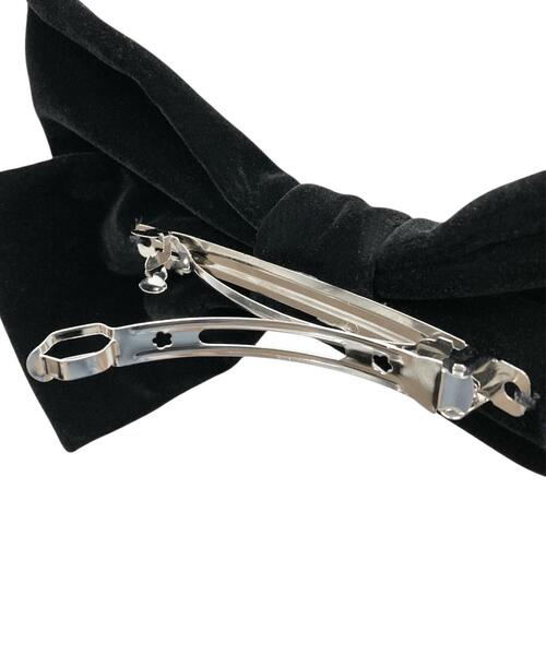 WILLSELECTION（ウィルセレクション）の「ロゴベロアリボンバレッタ（その他ヘアアクセサリー・レディース・ボルドー/ブラック・FREE）」の10枚目の写真