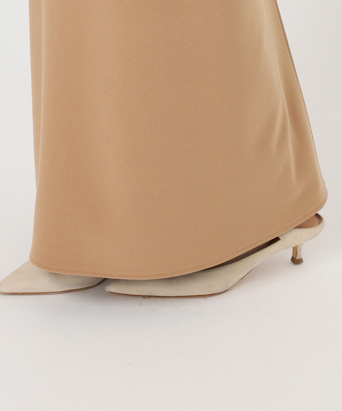 Noble（ノーブル）の「《追加》【洗える】コンフォートジャージーライクタイトスカート7（スカート・レディース・キャメル・36/34/40/38）」の19枚目の写真