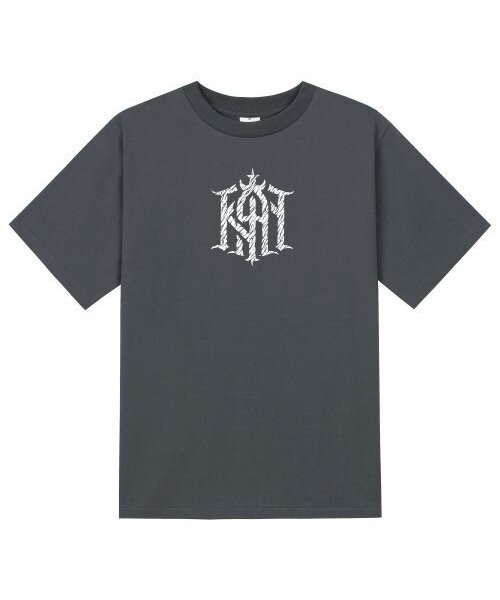 KAN6312(カン6312)の「KTG0176 オールドカン 半袖Tシャツ - グレー(Tシャツ/カットソー・メンズ・その他・SMALL/MEDIUM/LARGE/X-LARGE)」の1枚目の写真