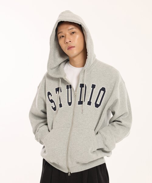 AWESOME STUDIO(オーサムスタジオ)の「スタジオフードジップアップメランジグレー(パーカー・レディース・その他・LARGE/MEDIUM)」の5枚目の写真
