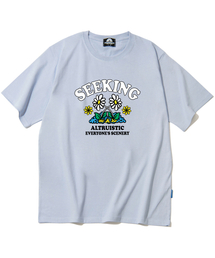 SEEKING DAISY グラフィックTシャツ - パープル