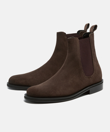 CUSTOMADE（カスタムエイド）の「4cmスエードチェルシーブーツフェリックス(CR0077SBR)（ブーツ）」