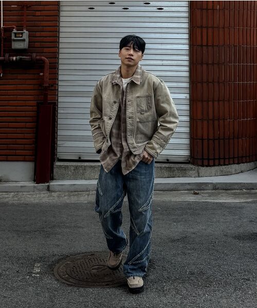 DECET（デケト）の「Fringe Applique Wide Jeans DCPT054BlueA（デニムパンツ・レディース・その他・26/28/30/32/34）」の6枚目の写真