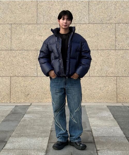 DECET（デケト）の「Fringe Applique Wide Jeans DCPT054BlueA（デニムパンツ・レディース・その他・26/28/30/32/34）」の13枚目の写真