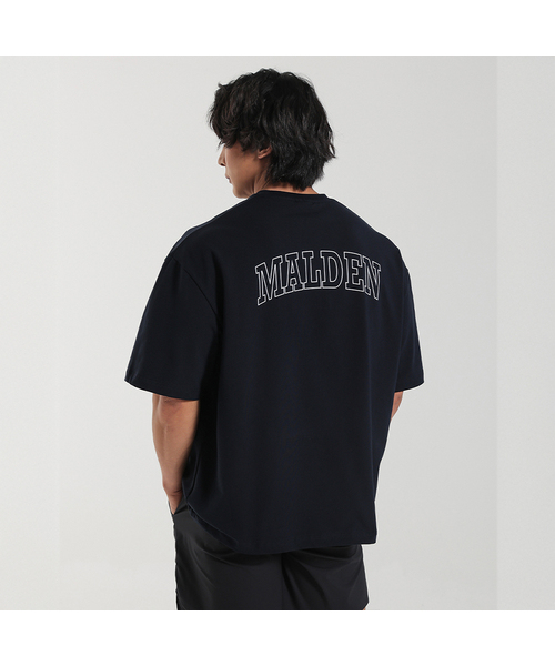 MALDEN(モールデン)の「レタリングオーバーサイズTシャツ(Tシャツ/カットソー・メンズ・ネイビー/ブラック・XX-LARGE/X-LARGE/LARGE/MEDIUM)」の1枚目の写真