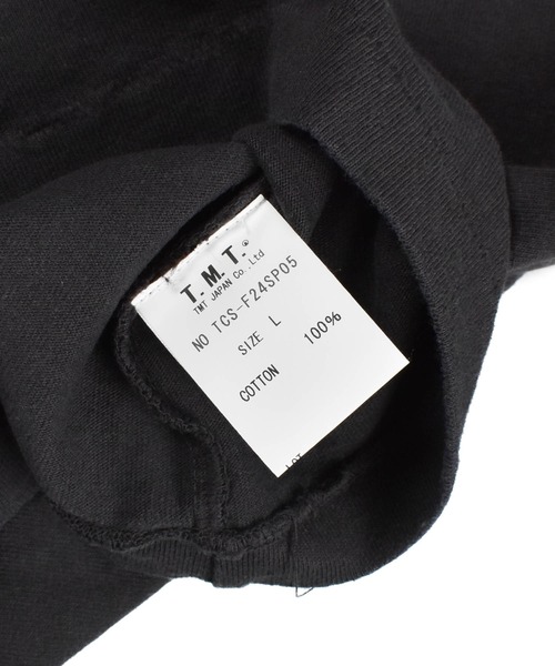 TMT（ティーエムティー）の「【TMT/ティーエムティー】DRY COTTON JERSEY L/S TEE UPPER（Tシャツ/カットソー・メンズ・ブラック/ネイビー/パープル・MEDIUM/XX-LARGE/LARGE/X-LARGE）」の6枚目の写真
