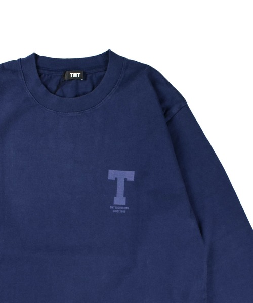 TMT（ティーエムティー）の「【TMT/ティーエムティー】DRY COTTON JERSEY L/S TEE UPPER（Tシャツ/カットソー・メンズ・ブラック/ネイビー/パープル・MEDIUM/XX-LARGE/LARGE/X-LARGE）」の10枚目の写真