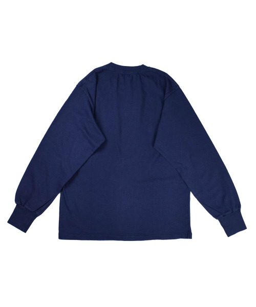 TMT（ティーエムティー）の「【TMT/ティーエムティー】DRY COTTON JERSEY L/S TEE UPPER（Tシャツ/カットソー・メンズ・ブラック/ネイビー/パープル・MEDIUM/XX-LARGE/LARGE/X-LARGE）」の4枚目の写真