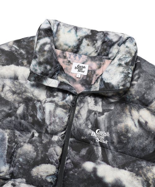 Cavish(カビシ)の「DUCK DOWN PUFFER JACKET GREY(CV2DWUB902A)(ダウンジャケット/コート・レディース・グレー・SMALL/MEDIUM/LARGE)」の3枚目の写真