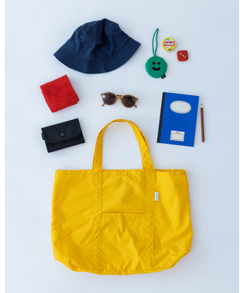 HOWKIDSFUL(ハウキッズフル)の「FOLDING BAG (YELLOW)(ショルダーバッグ・レディース・その他・FREE)」の3枚目の写真
