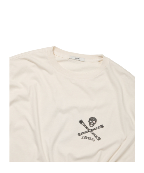 ETCE(イーティーシーイー)の「DESTROYED 1980 SKULL TEE (OFF WHITE)(Tシャツ/カットソー・メンズ・その他・MEDIUM/LARGE/X-LARGE)」の3枚目の写真