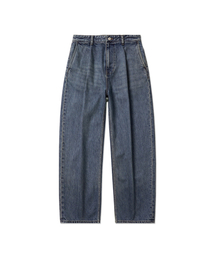 MANNERGRAM（マナーグラム）の「ITALY Candiani Curved Denim Pants Medium Blue（デニムパンツ・メンズ）」