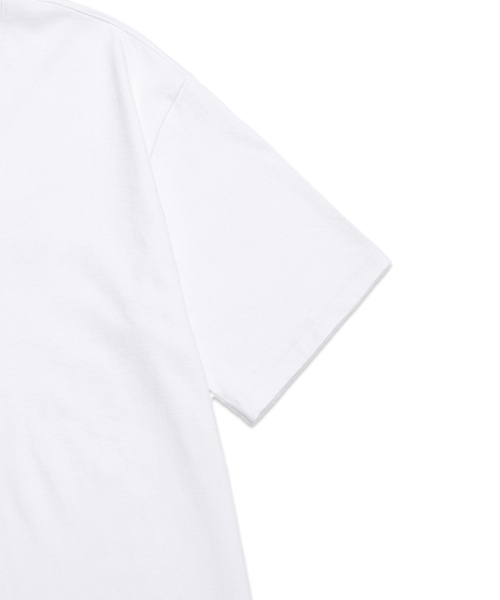 VANNWORKS(バンワークス)の「ベーシックロゴオーバーサイズ半袖Tシャツ (VS0104) ホワイト/ブルー(Tシャツ/カットソー・レディース・その他・SMALL/X-LARGE/XX-LARGE/LARGE/MEDIUM)」の4枚目の写真