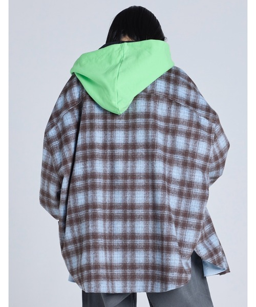 Little sunny bite(リトルサニーバイト)の「【8】【it】【Little Sunny Bite】check jacket(シャツ/ブラウス・レディース・ブルー/ピンク/ブラック・MEDIUM/SMALL)」の18枚目の写真