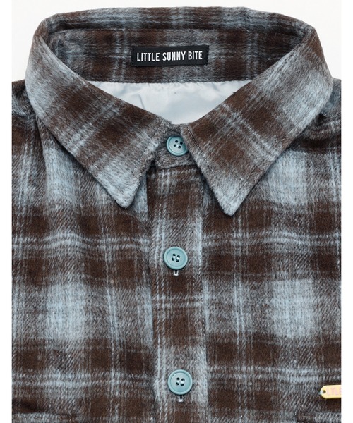 Little sunny bite(リトルサニーバイト)の「【8】【it】【Little Sunny Bite】check jacket(シャツ/ブラウス・レディース・ブルー/ピンク/ブラック・MEDIUM/SMALL)」の19枚目の写真