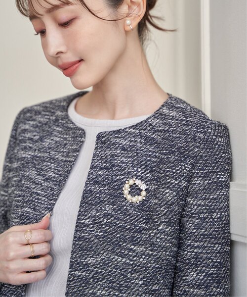 ikka（イッカ）の「【フォーマル対応】ブローチ２６（ブローチ/コサージュ・レディース・その他1/ゴールド/ホワイト/オフホワイト・FREE）」の7枚目の写真