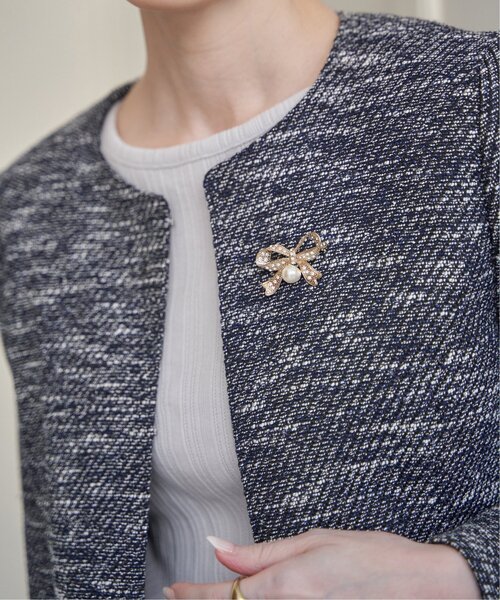 ikka（イッカ）の「【フォーマル対応】ブローチ２６（ブローチ/コサージュ・レディース・その他1/ゴールド/ホワイト/オフホワイト・FREE）」の10枚目の写真