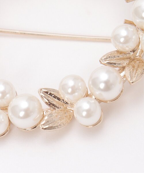 ikka（イッカ）の「【フォーマル対応】ブローチ２６（ブローチ/コサージュ・レディース・その他1/ゴールド/ホワイト/オフホワイト・FREE）」の17枚目の写真