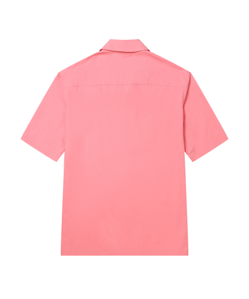 SOLEW（ソル）の「コットンオーバーサイズ半袖シャツ_ピンク（シャツ/ブラウス・メンズ・その他・SMALL/MEDIUM/LARGE/X-LARGE）」の2枚目の写真