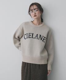 SENSE OF PLACE by URBAN RESEARCH | 『洗濯可』ジャガードロゴニット(ニット/セーター)