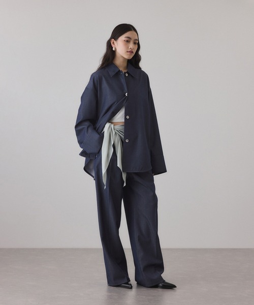 NIKKE TW DENIM SHIRT JACKET（ブルゾン）｜ADAM ET ROPE