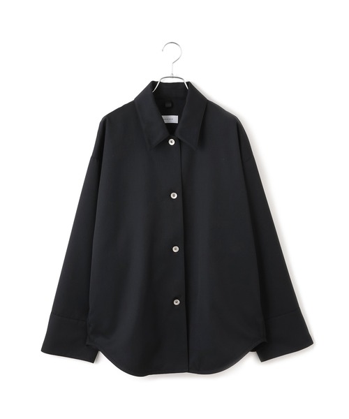 ADAM ET ROPE'(アダムエロペ)の「NIKKE TW DENIM SHIRT JACKET(ブルゾン・レディース・ブラック/ネイビー・FREE)」の16枚目の写真