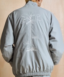 Sunny Smith（サニースミス）の「コットンライク ナイロン ヤシの木両面刺繍 ZIP-UP ジャケット（ナイロンジャケット）」