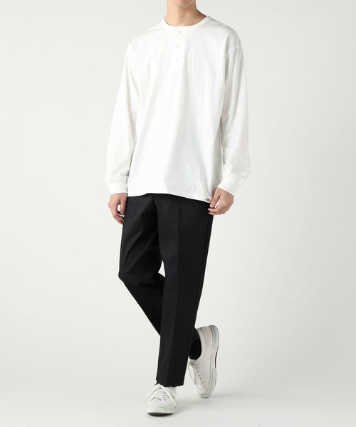 Dickies(ディッキーズ)の「Dickies/ディッキーズ テーパード ワークパンツ/チノパンツ(その他パンツ・メンズ・ブラック/ネイビー/ベージュ/ヘザーグレー・28/32/34/36/30)」の14枚目の写真