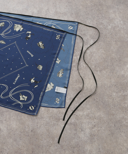 JOURNAL STANDARD（ジャーナルスタンダード）の「スキーラップスカート（スカート・レディース・キャメル/ブルー・FREE）」の4枚目の写真