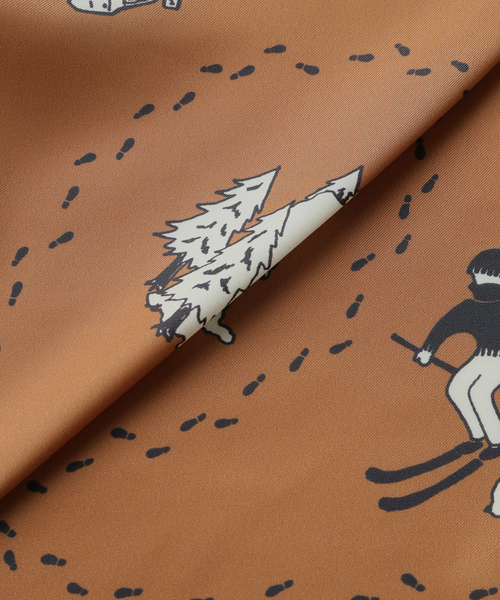 JOURNAL STANDARD（ジャーナルスタンダード）の「スキーラップスカート（スカート・レディース・キャメル/ブルー・FREE）」の7枚目の写真