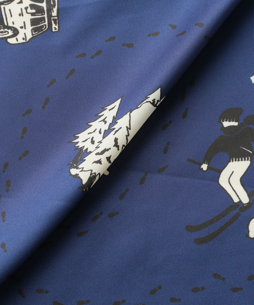 JOURNAL STANDARD（ジャーナルスタンダード）の「スキーラップスカート（スカート・レディース・キャメル/ブルー・FREE）」の8枚目の写真