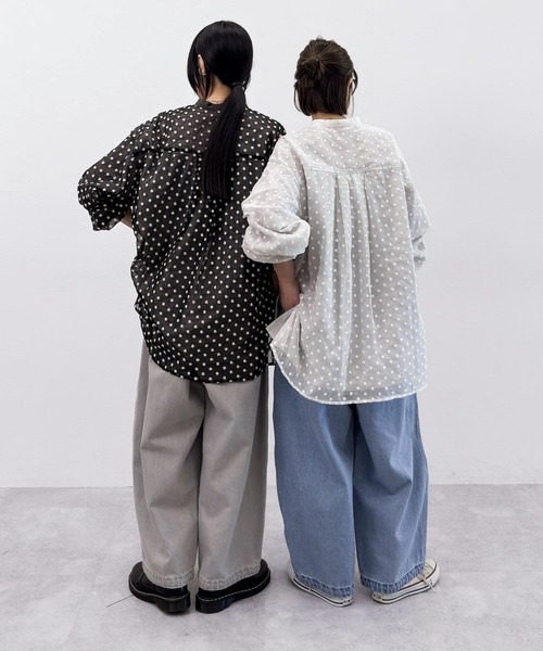 niko and...（ニコアンド）の「[MODE NORM CORE] 3Dカーブパンツアソート（その他パンツ・レディース・キャメル/ライトグレー/ライトブルー・LARGE/MEDIUM）」の7枚目の写真