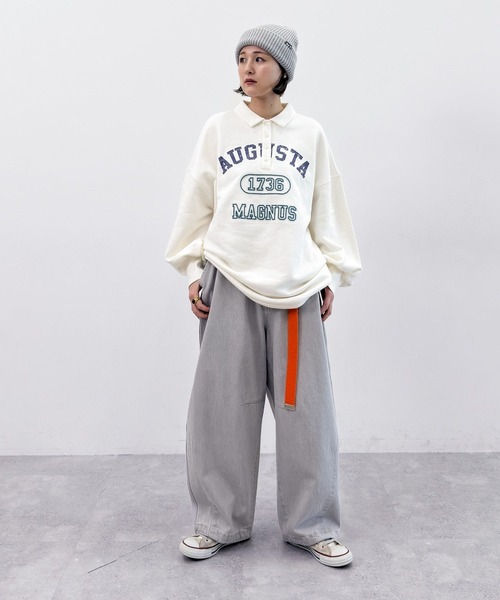 niko and...（ニコアンド）の「[MODE NORM CORE] 3Dカーブパンツアソート（その他パンツ・レディース・キャメル/ライトグレー/ライトブルー・LARGE/MEDIUM）」の11枚目の写真