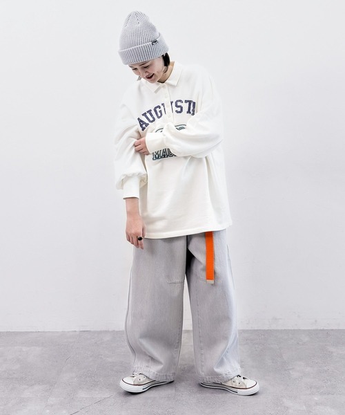 niko and...（ニコアンド）の「[MODE NORM CORE] 3Dカーブパンツアソート（その他パンツ・レディース・キャメル/ライトグレー/ライトブルー・LARGE/MEDIUM）」の12枚目の写真