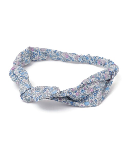 SHIPS（シップス）の「SHIPS KIDS:フラワー ヘアバンド（ヘアバンド・キッズ・ライトブルー/ピンク・ONE SIZE）」の2枚目の写真