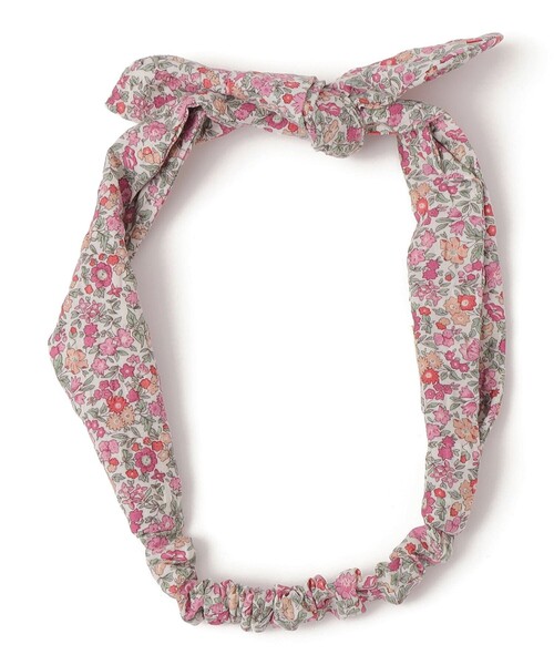 SHIPS（シップス）の「SHIPS KIDS:フラワー ヘアバンド（ヘアバンド・キッズ・ライトブルー/ピンク・ONE SIZE）」の4枚目の写真