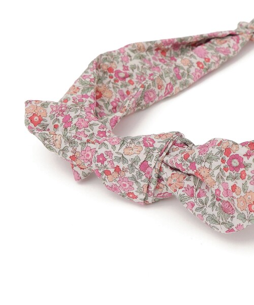 SHIPS（シップス）の「SHIPS KIDS:フラワー ヘアバンド（ヘアバンド・キッズ・ライトブルー/ピンク・ONE SIZE）」の3枚目の写真