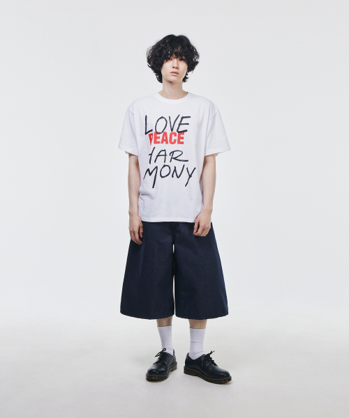 SIGNATURE（シグネチャ）の「サマーDリングバミューダ生地デニムパンツ[インディゴ]（その他パンツ・レディース・その他・SMALL/MEDIUM/LARGE/X-LARGE）」の4枚目の写真