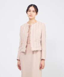 EPOCA｜エポカのノーカラージャケット（無地）通販 - ZOZOTOWN