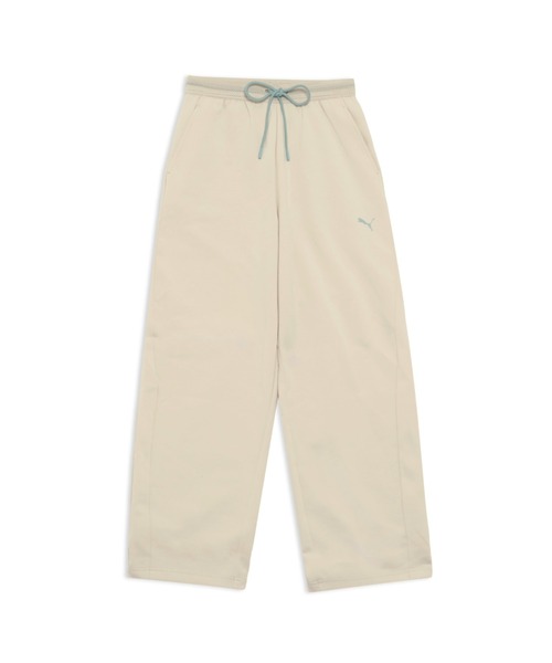 PUMA(プーマ)の「PUMA プーマ ウィメンズ ESS エレベーテッド MX ニットパンツ(その他パンツ・レディース・オフホワイト/ブラック/ブラウン・MEDIUM/SMALL/LARGE/X-LARGE)」の1枚目の写真