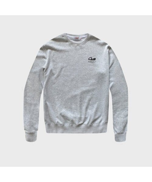 CHILL SPORTS CLUB(チルスポーツクラブ)の「チルオリジナルロゴクルーネックメランジグレー(スウェット・メンズ・その他・LARGE/X-LARGE)」の1枚目の写真
