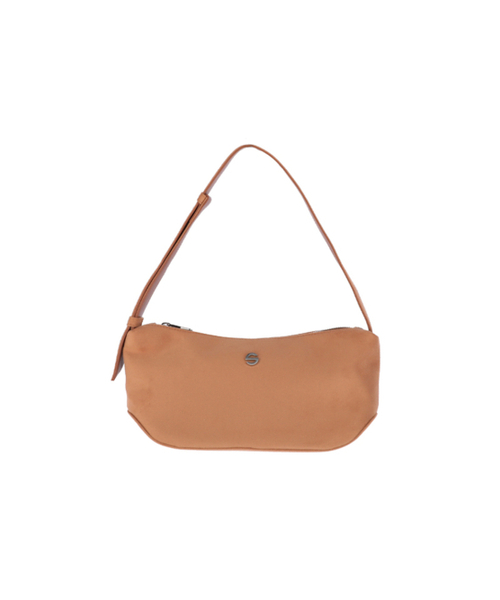 SEMICODE(セミコード)の「groove middle bag - suede camel(メッセンジャーバッグ・レディース・その他・FREE)」の2枚目の写真